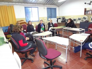 15 de mayo de 8 a 10.30hs. realizamos el taller docente en la escuela Molinari Romero